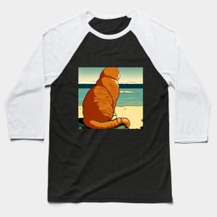 Surfside Kitty Baseball T-Shirt